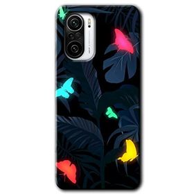 Xiaomi Redmi K40 Pro Lighter Butterfly Baskılı Uyumlu Silikon Kılıf