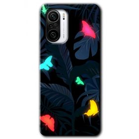 Xiaomi Redmi K40 Pro Lighter Butterfly Baskılı Uyumlu Silikon Kılıf