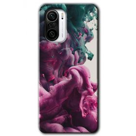 Xiaomi Redmi K40 Pro Liquid Cloud Baskılı Uyumlu Silikon Kılıf