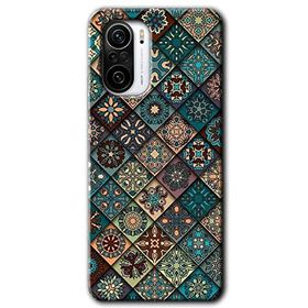Xiaomi Redmi K40 Pro Mandala Desen Baskılı Uyumlu Silikon Kılıf