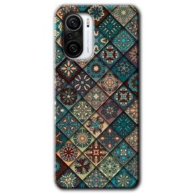 Xiaomi Redmi K40 Pro Mandala Desen Baskılı Uyumlu Silikon Kılıf
