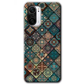 Xiaomi Redmi K40 Pro Mandala Desen Baskılı Uyumlu Silikon Kılıf