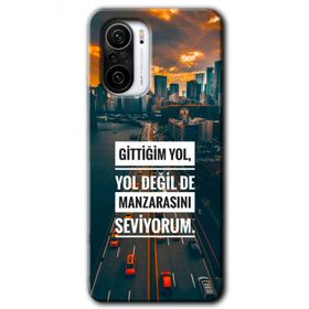 Xiaomi Redmi K40 Pro Manzara Seviyorum Baskılı Uyumlu Silikon Kılıf