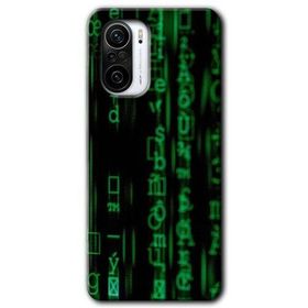Xiaomi Redmi K40 Pro Matrix Baskılı Uyumlu Silikon Kılıf