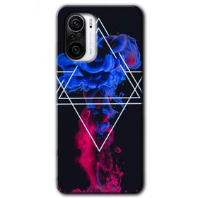 Xiaomi Redmi K40 Pro Mekanik Duman 1 Baskılı Uyumlu Silikon Kılıf