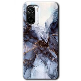 Xiaomi Redmi K40 Pro Otantik Mermer Baskılı Uyumlu Silikon Kılıf
