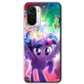 Xiaomi Redmi K40 Pro Pony Baskılı Uyumlu Silikon Kılıf