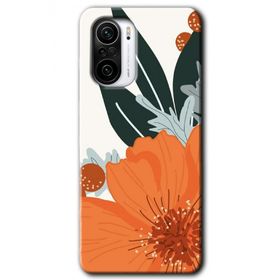 Xiaomi Redmi K40 Pro Portakal Çiçeği Baskılı Uyumlu Silikon Kılıf