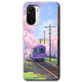 Xiaomi Redmi K40 Pro Rails Paint Baskılı Uyumlu Silikon Kılıf