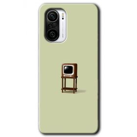 Xiaomi Redmi K40 Pro Retro TV Baskılı Uyumlu Silikon Kılıf