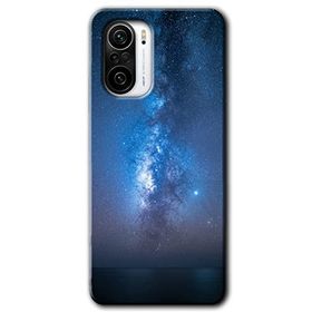 Xiaomi Redmi K40 Pro Samanyolu Baskılı Uyumlu Silikon Kılıf