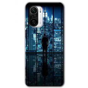 Xiaomi Redmi K40 Pro Şehir Manzarası Baskılı Uyumlu Silikon Kılıf