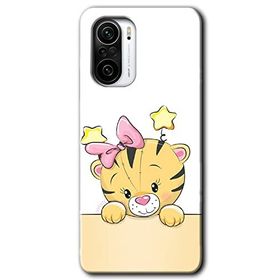 Xiaomi Redmi K40 Pro Sevimli Kedi Baskılı Uyumlu Silikon Kılıf