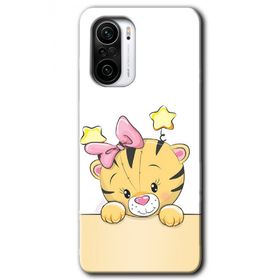 Xiaomi Redmi K40 Pro Sevimli Kedi Baskılı Uyumlu Silikon Kılıf
