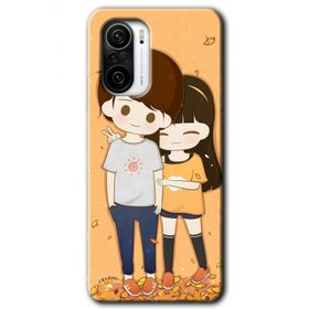 Xiaomi Redmi K40 Pro Şıpsevdi Çift Baskılı Uyumlu Silikon Kılıf