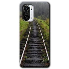 Xiaomi Redmi K40 Pro Tren Yolu Baskılı Uyumlu Silikon Kılıf