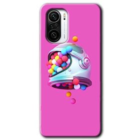 Xiaomi Redmi K40 Pro Uzay Başlığı Baskılı Uyumlu Silikon Kılıf