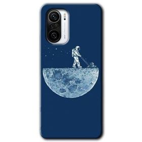 Xiaomi Redmi K40 Pro Uzay İşçisi Baskılı Uyumlu Silikon Kılıf