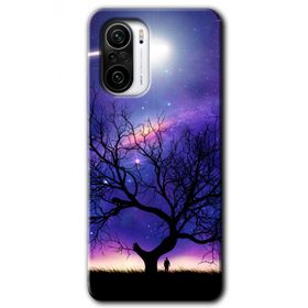 Xiaomi Redmi K40 Pro Uzay Silüet Baskılı Uyumlu Silikon Kılıf