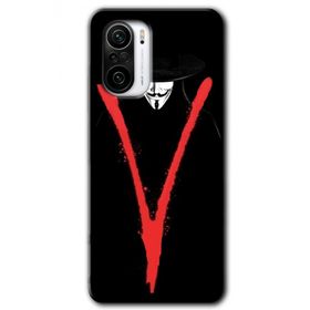 Xiaomi Redmi K40 Pro V for Baskılı Uyumlu Silikon Kılıf