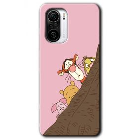 Xiaomi Redmi K40 Pro Winnie the Pooh Baskılı Uyumlu Silikon Kılıf