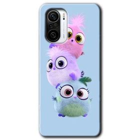 Xiaomi Redmi K40 Puffy Baskılı Uyumlu Silikon Kılıf