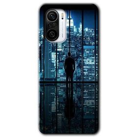 Xiaomi Redmi K40 Şehir Manzarası Baskılı Uyumlu Silikon Kılıf