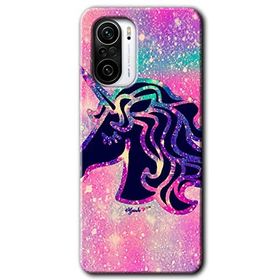 Xiaomi Redmi K40 Unicorn Kristal Baskılı Uyumlu Silikon Kılıf