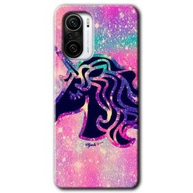 Xiaomi Redmi K40 Unicorn Kristal Baskılı Uyumlu Silikon Kılıf