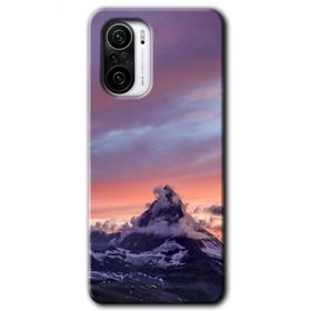 Xiaomi Redmi K40 Zirve Baskılı Uyumlu Silikon Kılıf