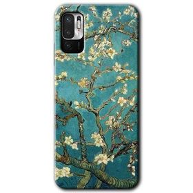 Xiaomi Redmi Note 10 5G Almond Blossom Baskılı Uyumlu Silikon Kılıf