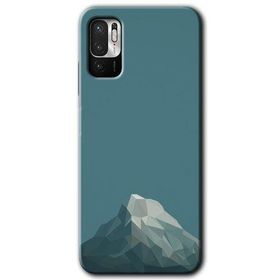 Xiaomi Redmi Note 10 5G Alone Mountain Baskılı Uyumlu Silikon Kılıf
