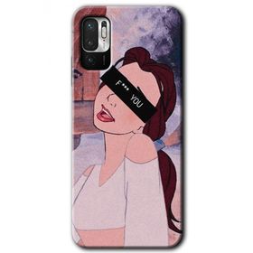Xiaomi Redmi Note 10 5G Bad Girl Baskılı Uyumlu Silikon Kılıf