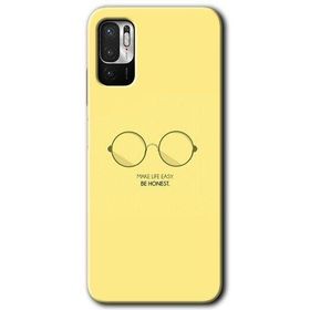 Xiaomi Redmi Note 10 5G Be Honest Baskılı Uyumlu Silikon Kılıf