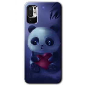 Xiaomi Redmi Note 10 5G Bebek Panda Baskılı Uyumlu Silikon Kılıf