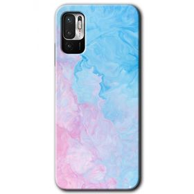 Xiaomi Redmi Note 10 5G Blue Art Baskılı Uyumlu Silikon Kılıf