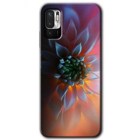 Xiaomi Redmi Note 10 5G Çiçek Motif Baskılı Uyumlu Silikon Kılıf