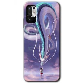 Xiaomi Redmi Note 10 5G Dragon Snake Baskılı Uyumlu Silikon Kılıf