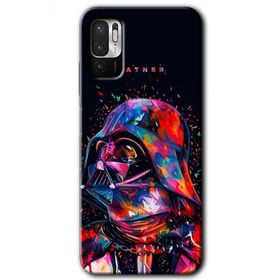 Xiaomi Redmi Note 10 5G Father Vader Baskılı Uyumlu Silikon Kılıf