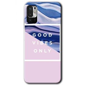 Xiaomi Redmi Note 10 5G Good Vibes Baskılı Uyumlu Silikon Kılıf