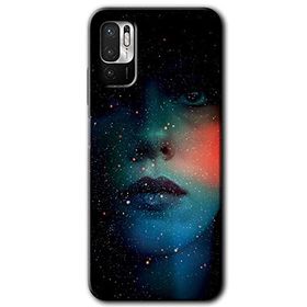 Xiaomi Redmi Note 10 5G Karanlık Kadın Baskılı Uyumlu Silikon Kılıf