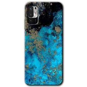Xiaomi Redmi Note 10 5G Klas Mermer Baskılı Uyumlu Silikon Kılıf