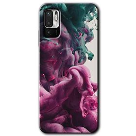 Xiaomi Redmi Note 10 5G Liquid Cloud Baskılı Uyumlu Silikon Kılıf