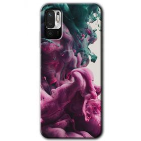 Xiaomi Redmi Note 10 5G Liquid Cloud Baskılı Uyumlu Silikon Kılıf