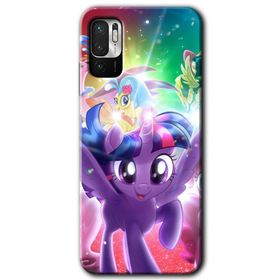 Xiaomi Redmi Note 10 5G Pony Baskılı Uyumlu Silikon Kılıf