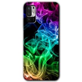 Xiaomi Redmi Note 10 5G Smoke Colorful Baskılı Uyumlu Silikon Kılıf