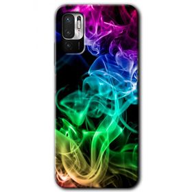 Xiaomi Redmi Note 10 5G Smoke Colorful Baskılı Uyumlu Silikon Kılıf