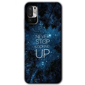 Xiaomi Redmi Note 10 5G Stars Wallpaper Baskılı Uyumlu Silikon Kılıf