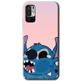 Xiaomi Redmi Note 10 5G Stitch Baskılı Uyumlu Silikon Kılıf