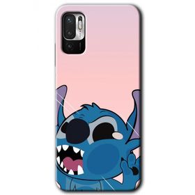 Xiaomi Redmi Note 10 5G Stitch Baskılı Uyumlu Silikon Kılıf